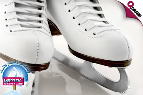 For QR35 Glide Round the Ice with an Hour of Ice Skating for TWO! (QR70 Value)